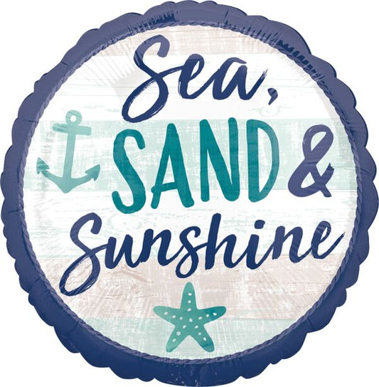 Sea Sand Sun 18in