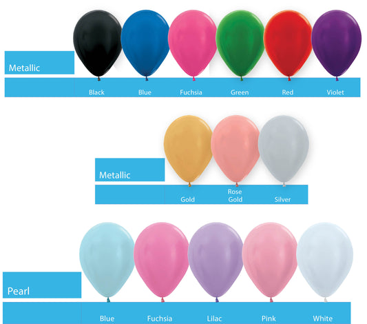 Metallic/Pearl 11" Latex