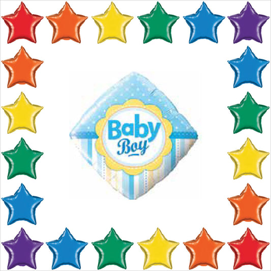 Baby Boy Dots Stripes