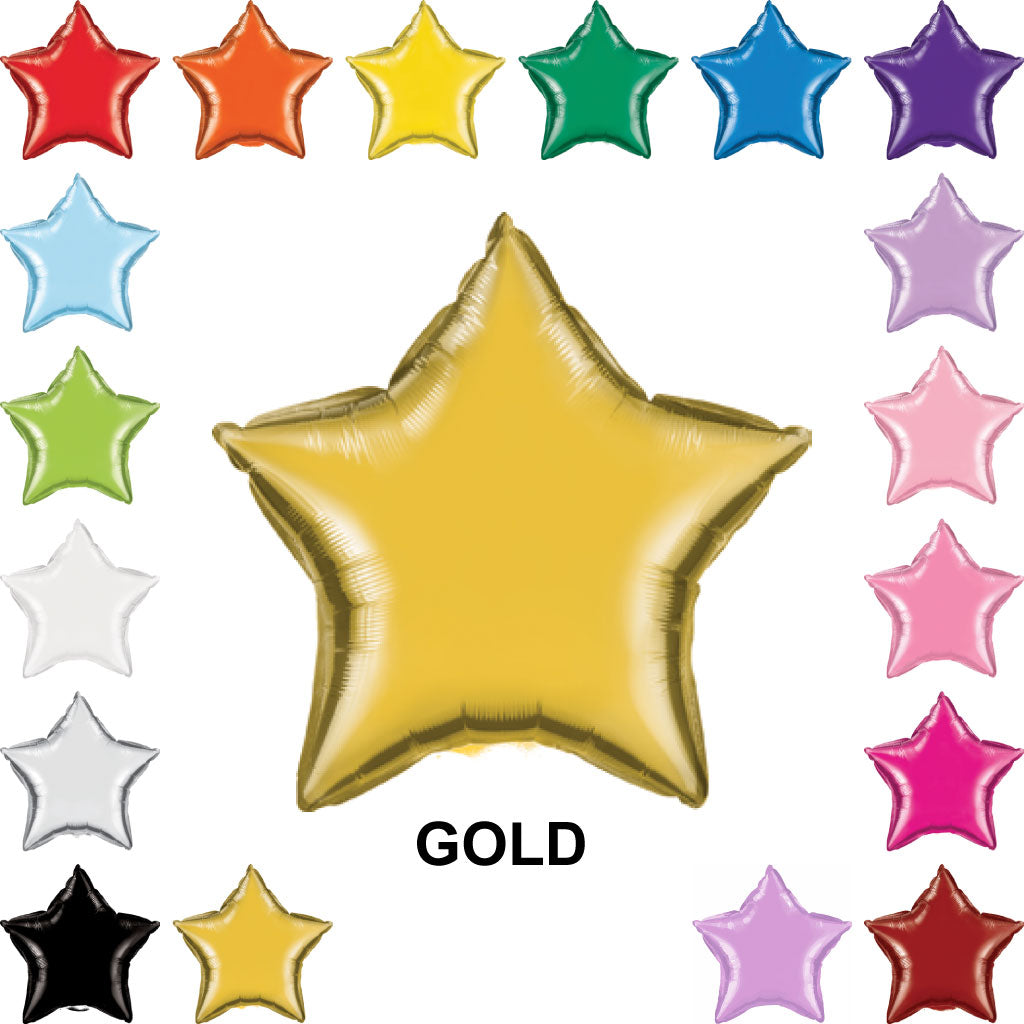 18" Star Mylar Balloons (Foil)