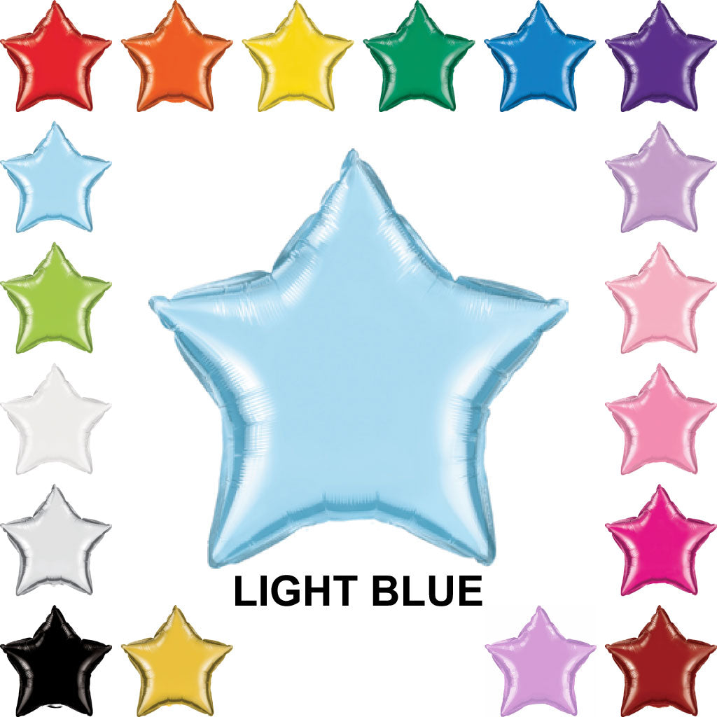 18" Star Mylar Balloons (Foil)