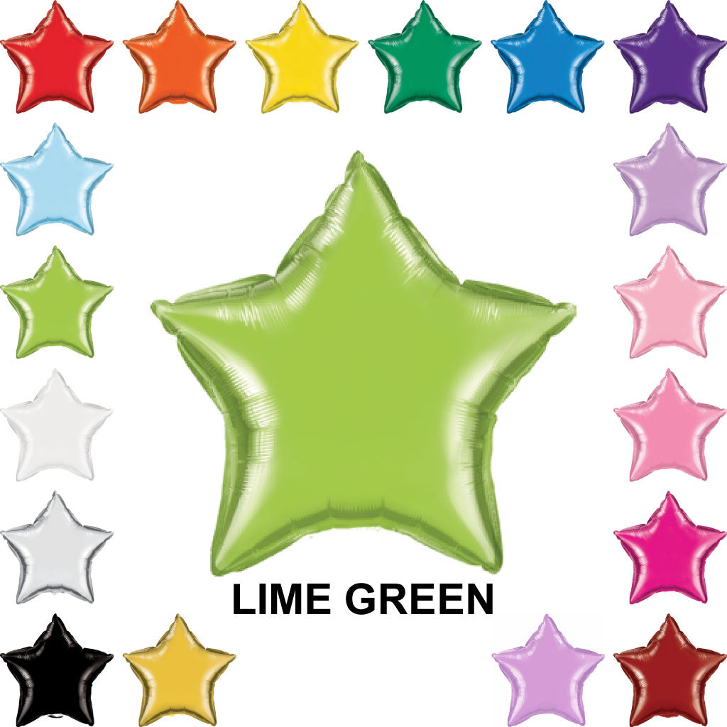 18" Star Mylar Balloons (Foil)