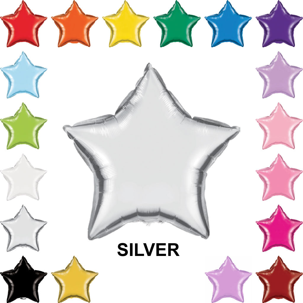 18" Star Mylar Balloons (Foil)