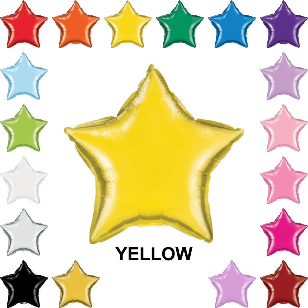 18" Star Mylar Balloons (Foil)