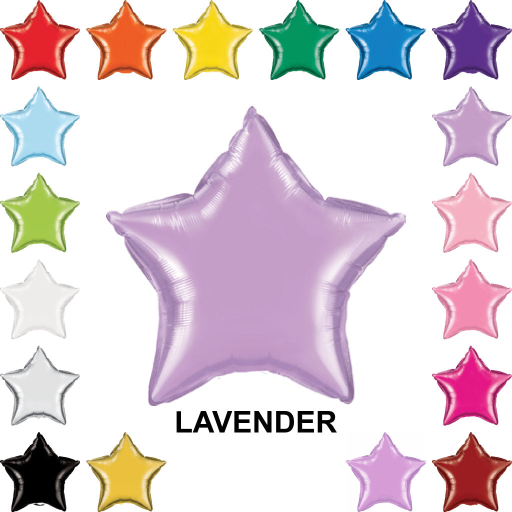 18" Star Mylar Balloons (Foil)